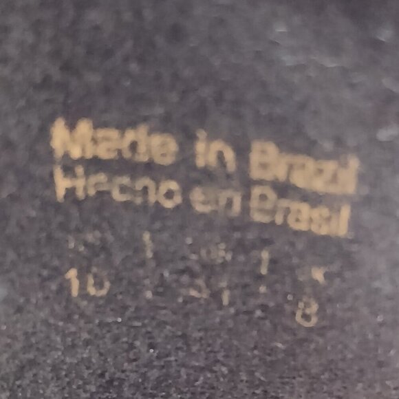 Women's Aldo Suede Low Block Heel Sandals Black Size 10 - Picture 2 of 10